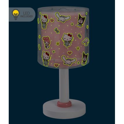 Dalber 41251 - LED vaikiška naktinė lempa HELLO KITTY&FRIENDS 1xG4/4W/230V rožinė