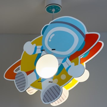 Dalber 41347 - Vaikiškas sietynas ASTRONAUT 1xE27/15W/230V