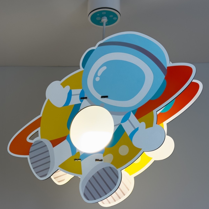 Dalber 41347 - Vaikiškas sietynas ASTRONAUT 1xE27/15W/230V