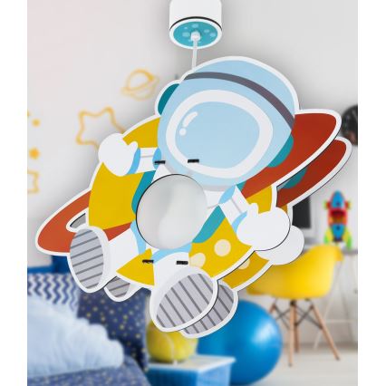 Dalber 41347 - Vaikiškas sietynas ASTRONAUT 1xE27/15W/230V