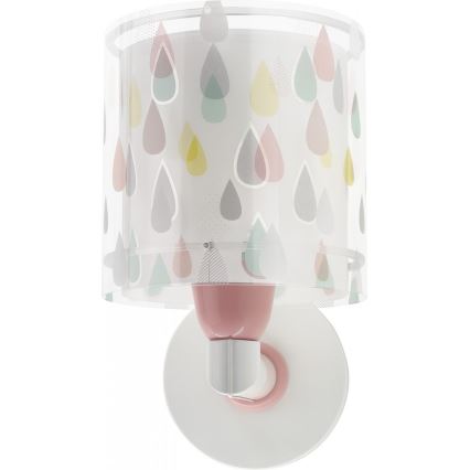 Dalber 41439 - Vaikiškas sieninis šviestuvas COLOR RAIN 1xE27/60W/230V