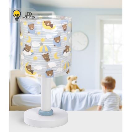 Dalber 41571T - LED vaikiška lempelė BABY TEDDY 1xG4/4W/230V mėlyna