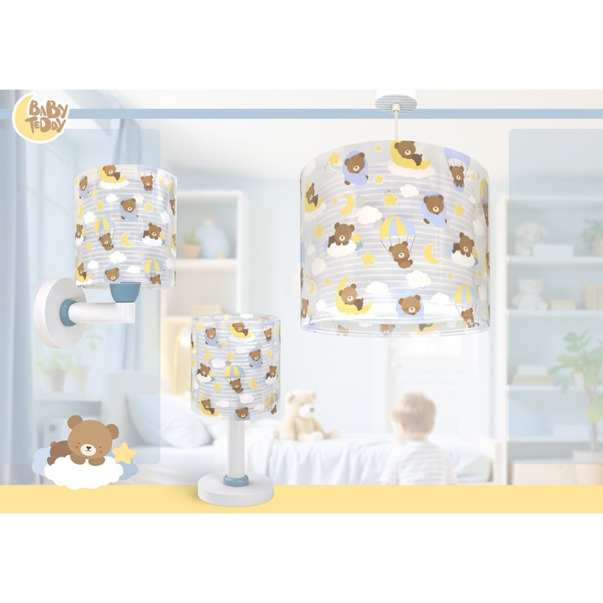 Dalber 41571T - LED vaikiška lempelė BABY TEDDY 1xG4/4W/230V mėlyna