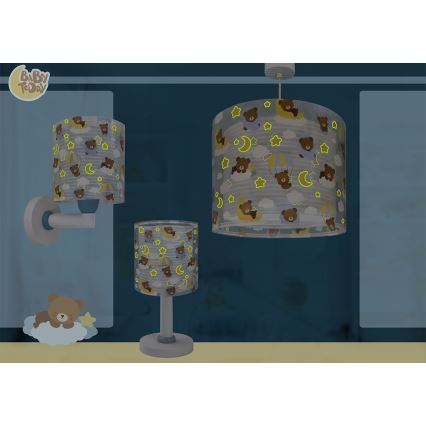 Dalber 41571T - LED vaikiška lempelė BABY TEDDY 1xG4/4W/230V mėlyna