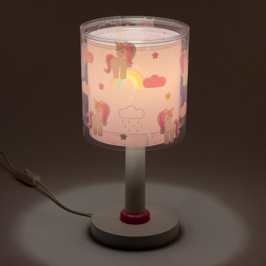 Dalber 41591N - LED vaikiška lempa UNICORNS 1xG4/4W/230V rožinė