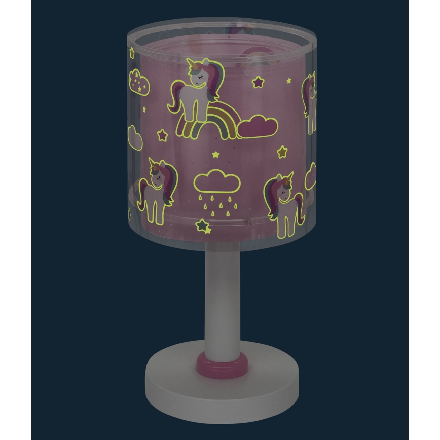 Dalber 41591N - LED vaikiška lempa UNICORNS 1xG4/4W/230V rožinė