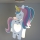 Dalber 41597 - Vaikiškas sietynas UNICORN 1xE27/15W/230V