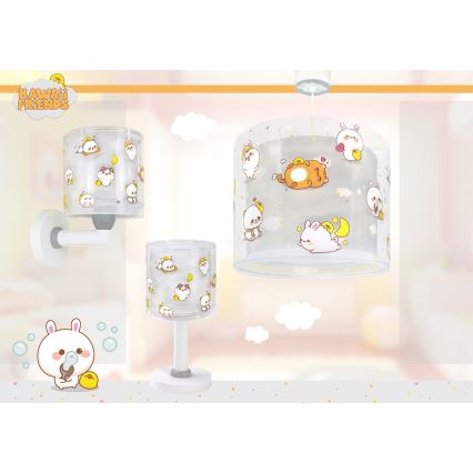 Dalber 41761E - Vaikiška LED naktinė lempa KAWAII FRIENDS 1xG4/4W/230V pilka