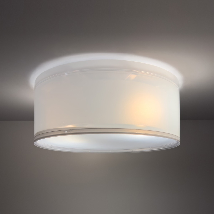 Dalber 42006E - Vaikiškas lubinis šviestuvas COLOR LIGHT 2xE27/15W/230V balta
