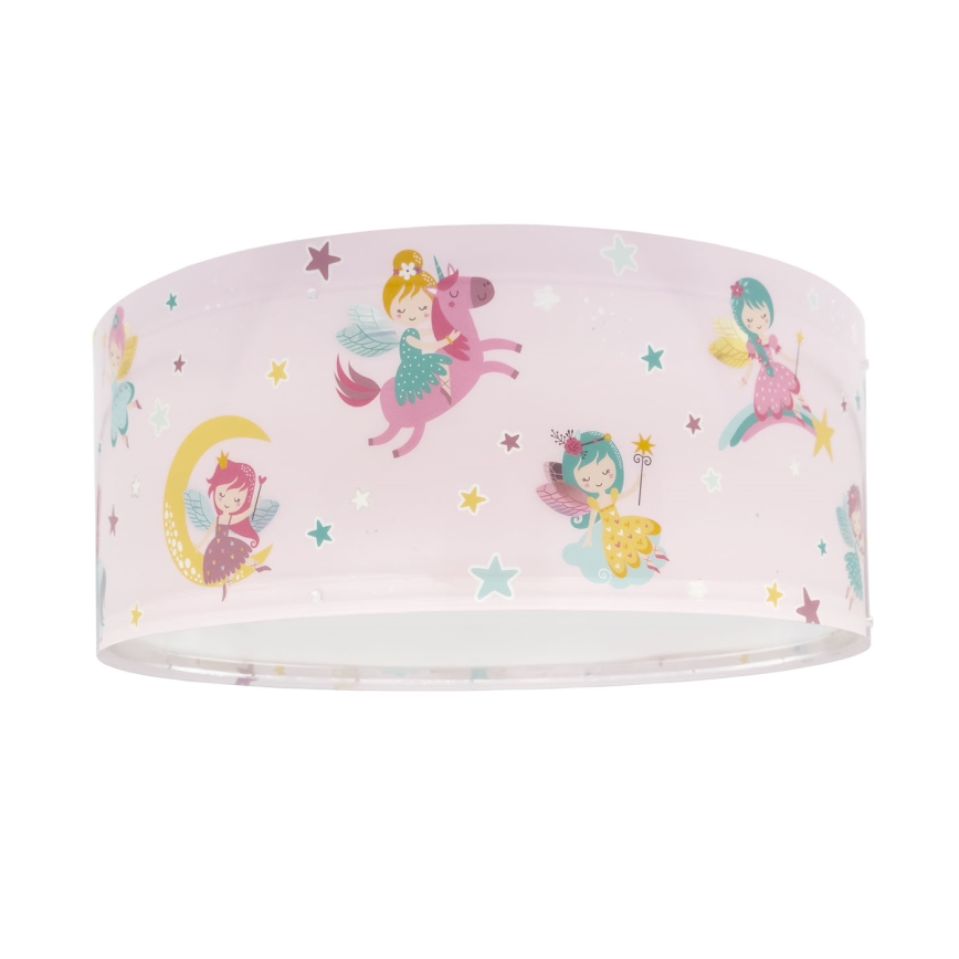 Dalber 42496 - Vaikiškas lubinis šviestuvas FAIRY DREAMS 2xE27/15W/230V