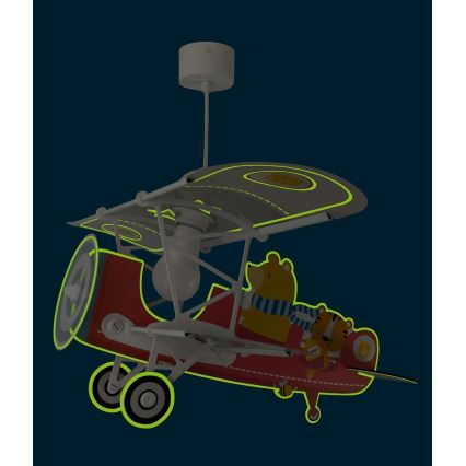 Dalber 54572 - Vaikiškas sietynas LITTLE TEDDY 1xE27/15W/230V