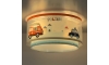 Dalber 60616 - Vaikiškas lubinis šviestuvas POLICE 2xE27/60W/230V
