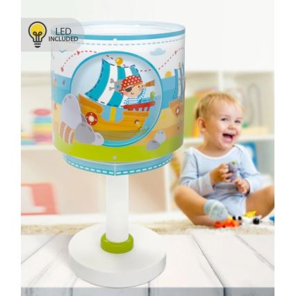 Dalber 60651N - LED vaikiška lempa PIRATE ISLAND 1xG4/4W/230V įvairiaspalvė