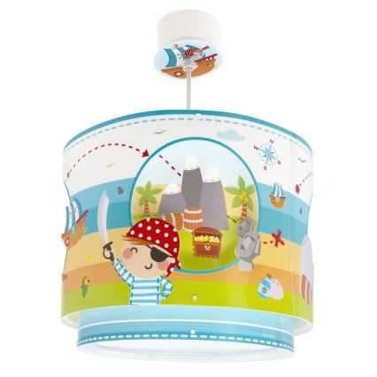 Dalber 60652 - Vaikiškas sietynas PIRATAS ISLAND 1xE27/15W/230V