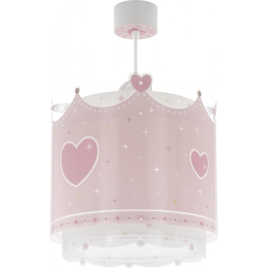 Dalber 61102 - Vaikiškas sietynas LITTLE QUEEN 1xE27/60W/230V