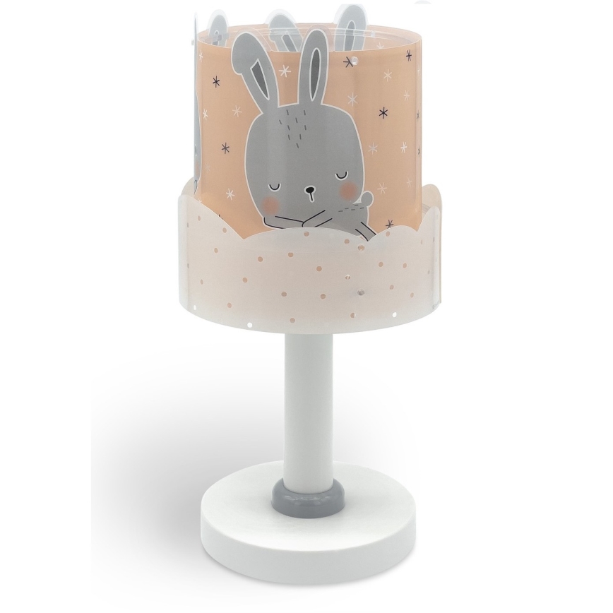 Dalber 61151S - Vaikiška lempa BUNNY 1xE14/40W/230V oranžinė