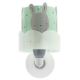 Dalber 61159H - Vaikiškas sieninis šviestuvas BUNNY 1xE27/60W/230V žalias