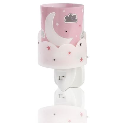 Dalber 61235S - LED Kištukinis lizdas lempa MOON 1xE14/0,3W/230V