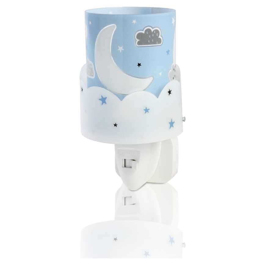 Dalber 61235T - LED Kištukinis lizdas lempa MOON 1xE14/0,3W/230V