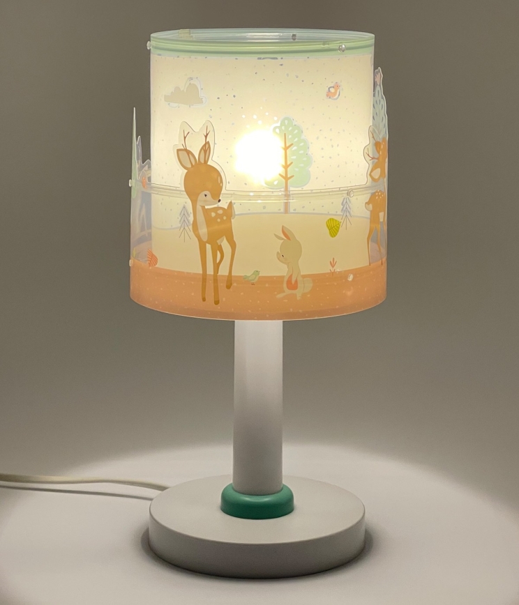 Dalber 61271N - LED vaikiška lempelė LOVING DEER 1xG4/4W/230V įvairiaspalvė