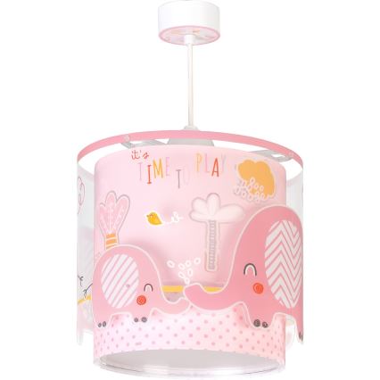 Dalber 61332S - Vaikiškas sietynas LITTLE ELEPHANT 1xE27/60W/230V