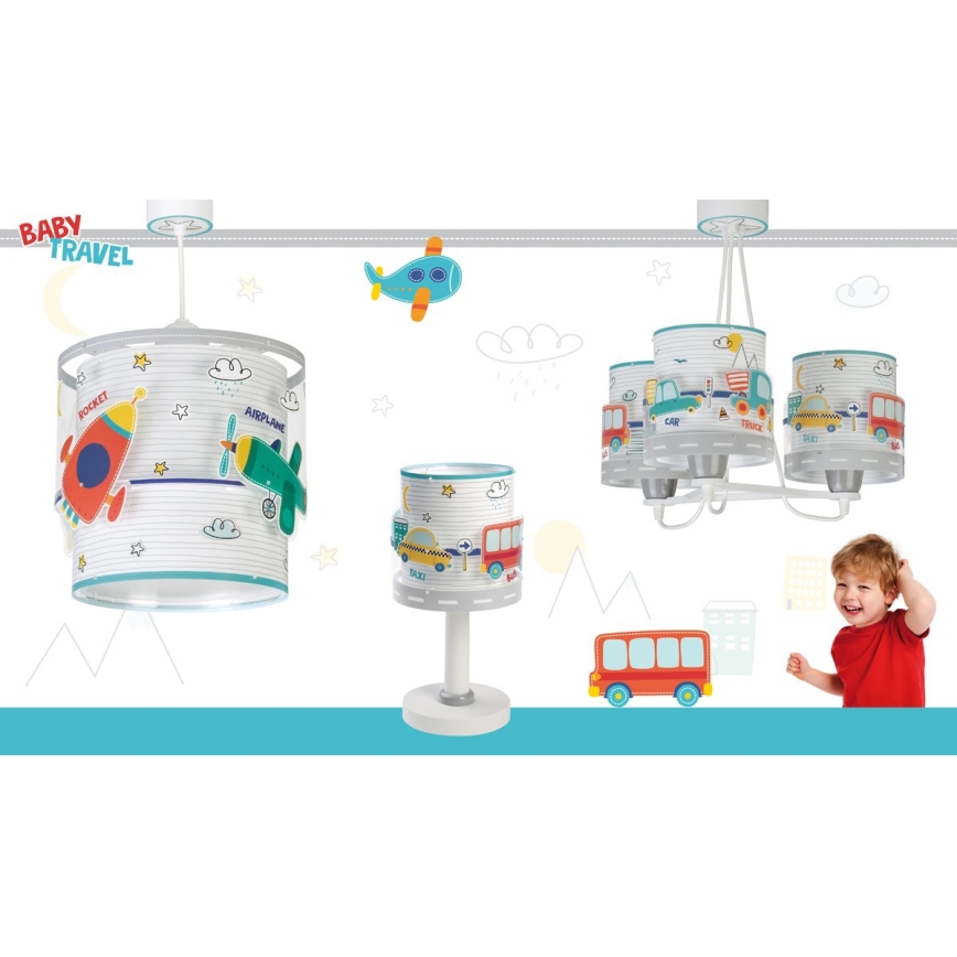 Dalber 61681N - Vaikiška LED lempa BABY TRAVEL 1xG4/4W/230V, spalvinga