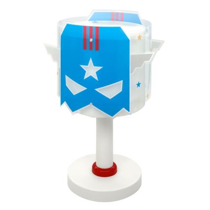 Dalber 61811N - LED vaikiška naktinė lempelė BLUE HERO 1xG4/4W/230V balta/mėlyna