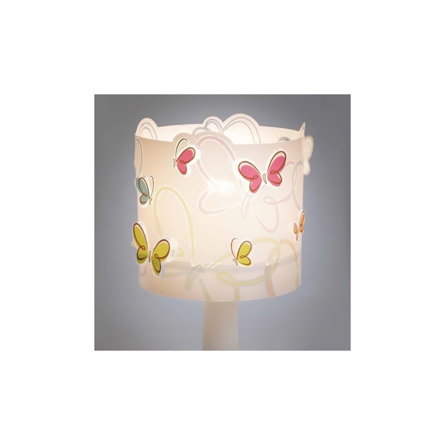 Dalber 62141 - Maža vaikiška lempa BUTTERFLY 1xE14/40W/230V