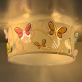 Dalber 62146 - Vaikiškas lubinis šviestuvas BUTTERFLY 2xE27/60W/230V