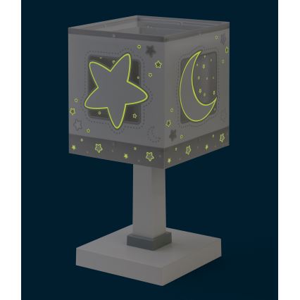Dalber 63231NE - LED vaikiška lempelė MOONLIGHT 1xG4/4W/230V pilka