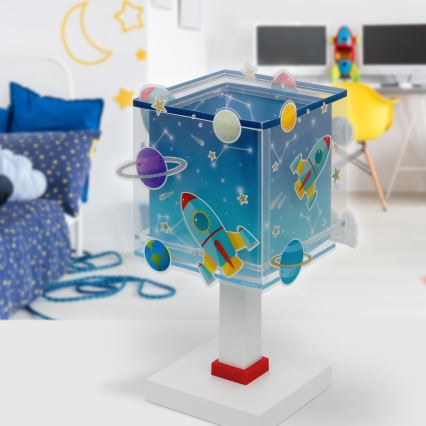 Dalber 63351N - LED vaikiška stalinė lempa ROCKET 1xG4/4W/230V, įvairiaspalvė