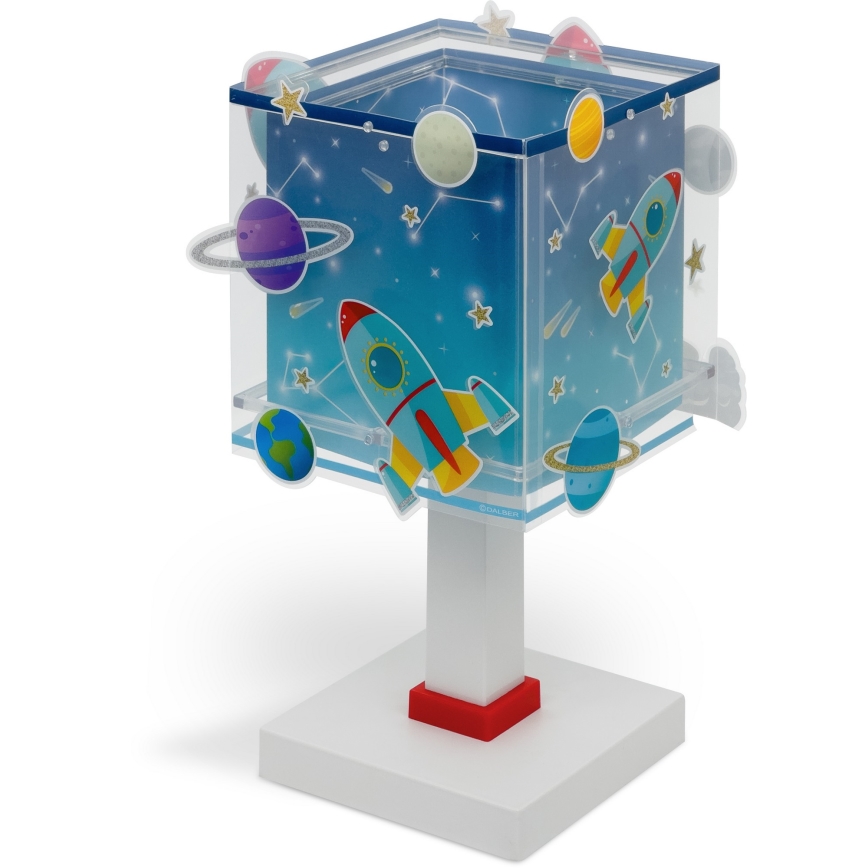 Dalber 63351N - LED vaikiška stalinė lempa ROCKET 1xG4/4W/230V, įvairiaspalvė