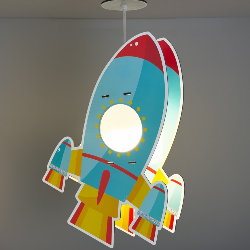 Dalber 63357 - Vaikiškas sietynas ROCKET 1xE27/15W/230V