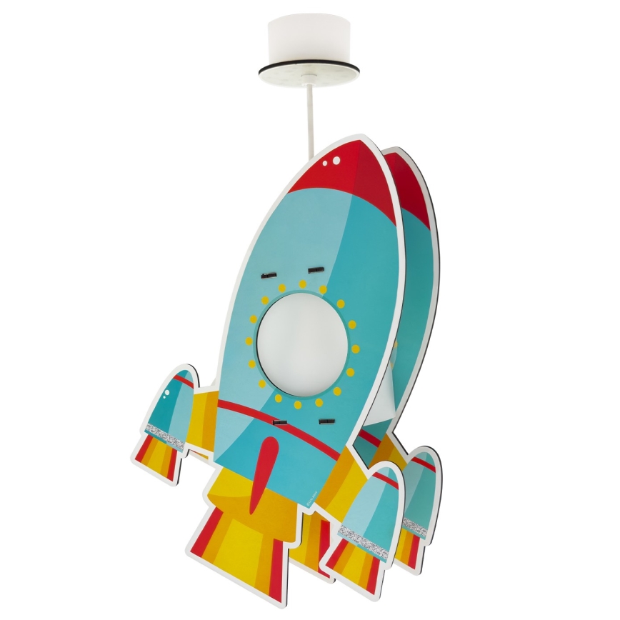 Dalber 63357 - Vaikiškas sietynas ROCKET 1xE27/15W/230V