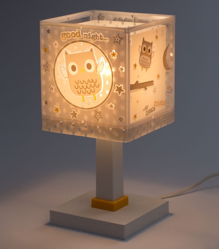 Dalber 63391N - LED vaikiška naktinė lempa GOOD NIGHT 1xG4/4W/230V smėlio spalvos