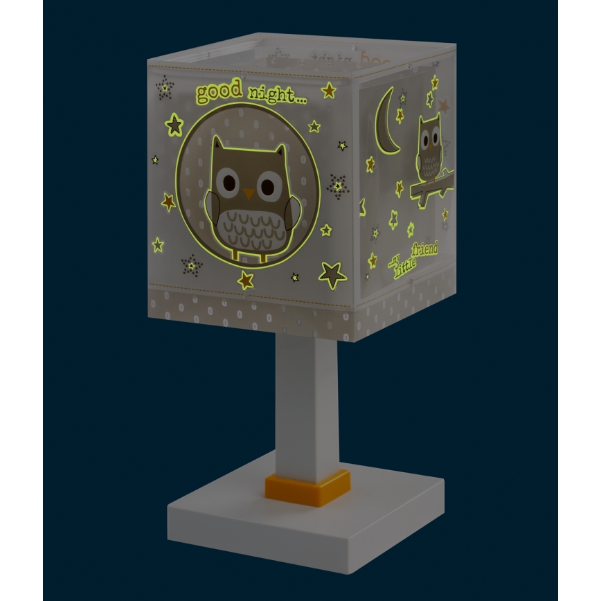 Dalber 63391N - LED vaikiška naktinė lempa GOOD NIGHT 1xG4/4W/230V smėlio spalvos