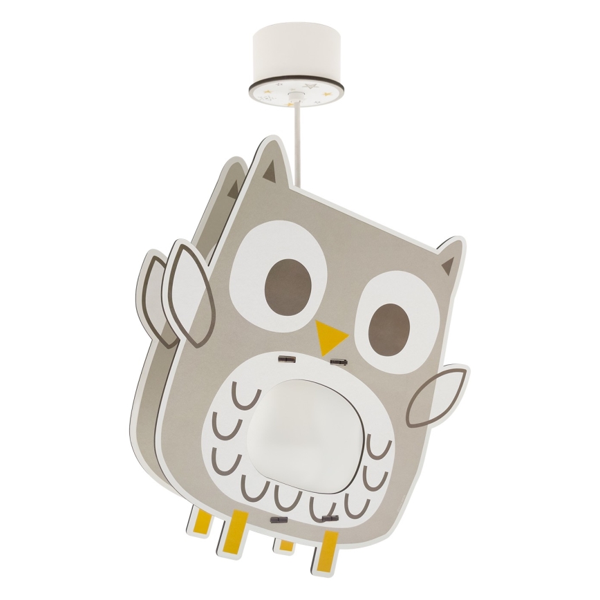 Dalber 63397 - Vaikiškas sietynas OWL 1xE27/15W/230V