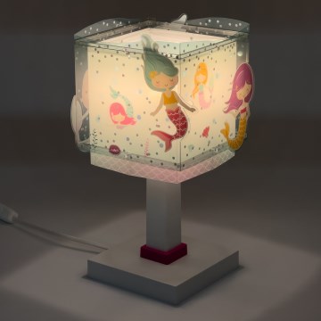 Dalber 63441N - LED vaikų lempa MERMAIDS 1xG4/4W/230V spalvinga