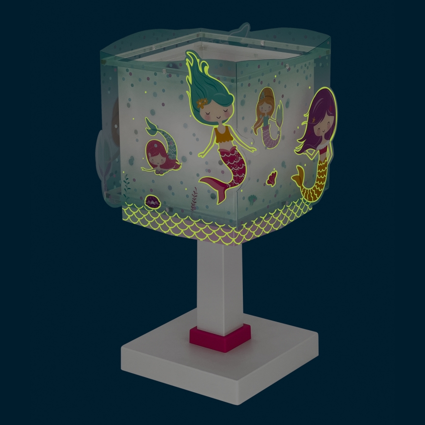 Dalber 63441N - LED vaikų lempa MERMAIDS 1xG4/4W/230V spalvinga