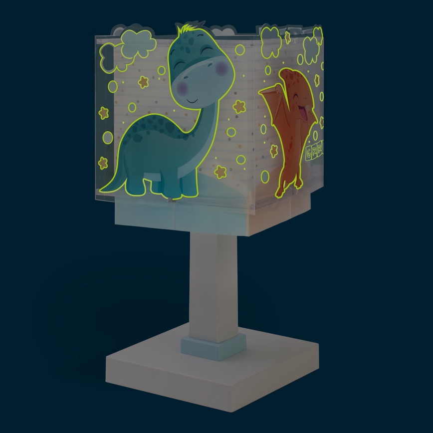 Dalber 63451 - LED vaikiška naktinė lempa BABY DINOS 1xG4/4W/230V įvairiaspalvė