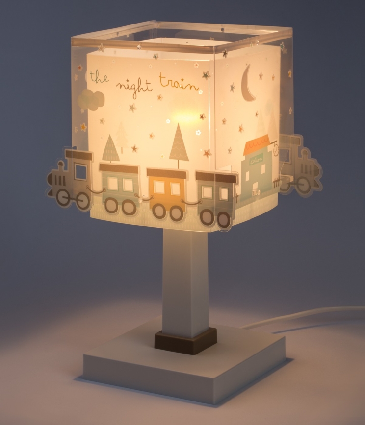 Dalber 63531N - LED vaikiška lempelė TRAIN 1xG4/4W/230V, ryškių spalvų