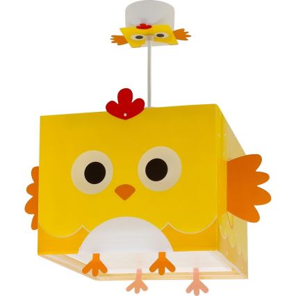 Dalber 64642 - Vaikiškas sietynas LITTLE CHICKEN 1xE27/15W/230V