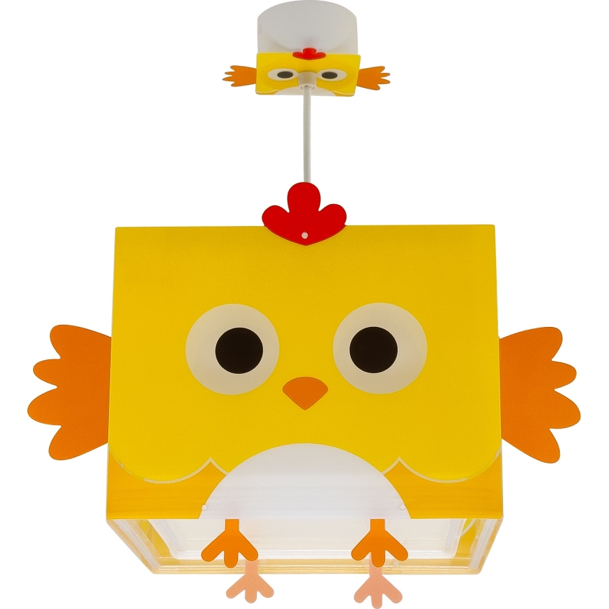 Dalber 64642 - Vaikiškas sietynas LITTLE CHICKEN 1xE27/15W/230V