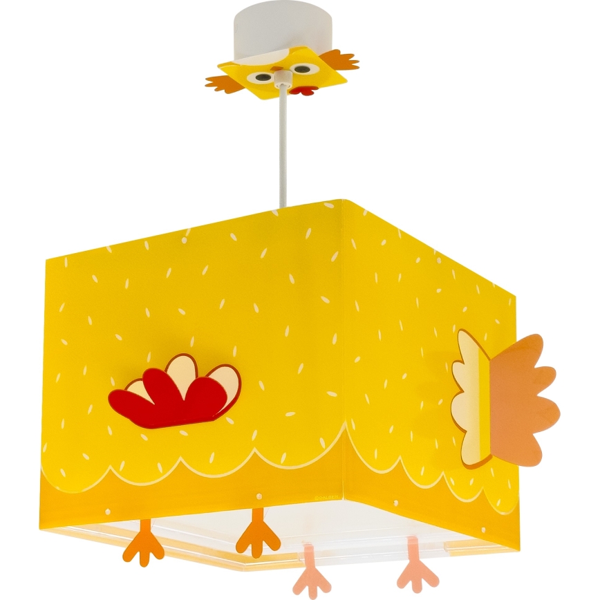 Dalber 64642 - Vaikiškas sietynas LITTLE CHICKEN 1xE27/15W/230V