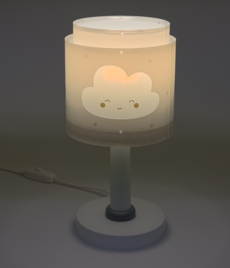 Dalber 76011NE - LED vaikiška naktinė lempelė BABY DREAMS 1xG4/4W/230V pilka