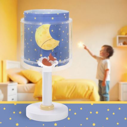 Dalber 76631 - LED vaikiška naktinė lempa MOON DREAMS 1xG4/4W/230V mėlyna