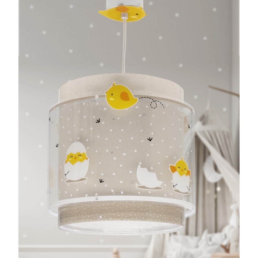 Dalber 76872 - Vaikiškas sietynas BABY CHICK 1xE27/15W/230V