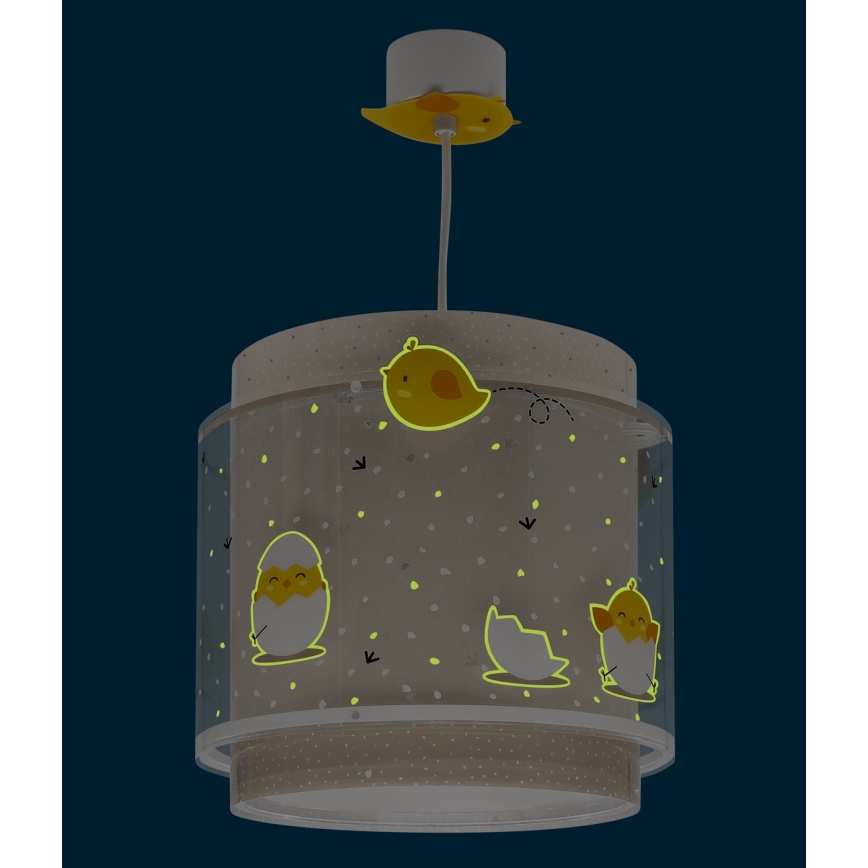 Dalber 76872 - Vaikiškas sietynas BABY CHICK 1xE27/15W/230V