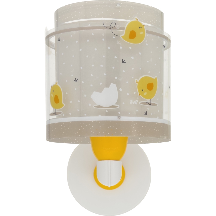 Dalber 76879 - Vaikiškas sieninis šviestuvas BABY CHICK 1xE27/15W/230V