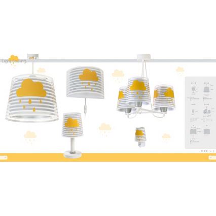 Dalber 81191E - Vaikiškas šviestuvas LIGHT FEELING 1xE14/40W/230V